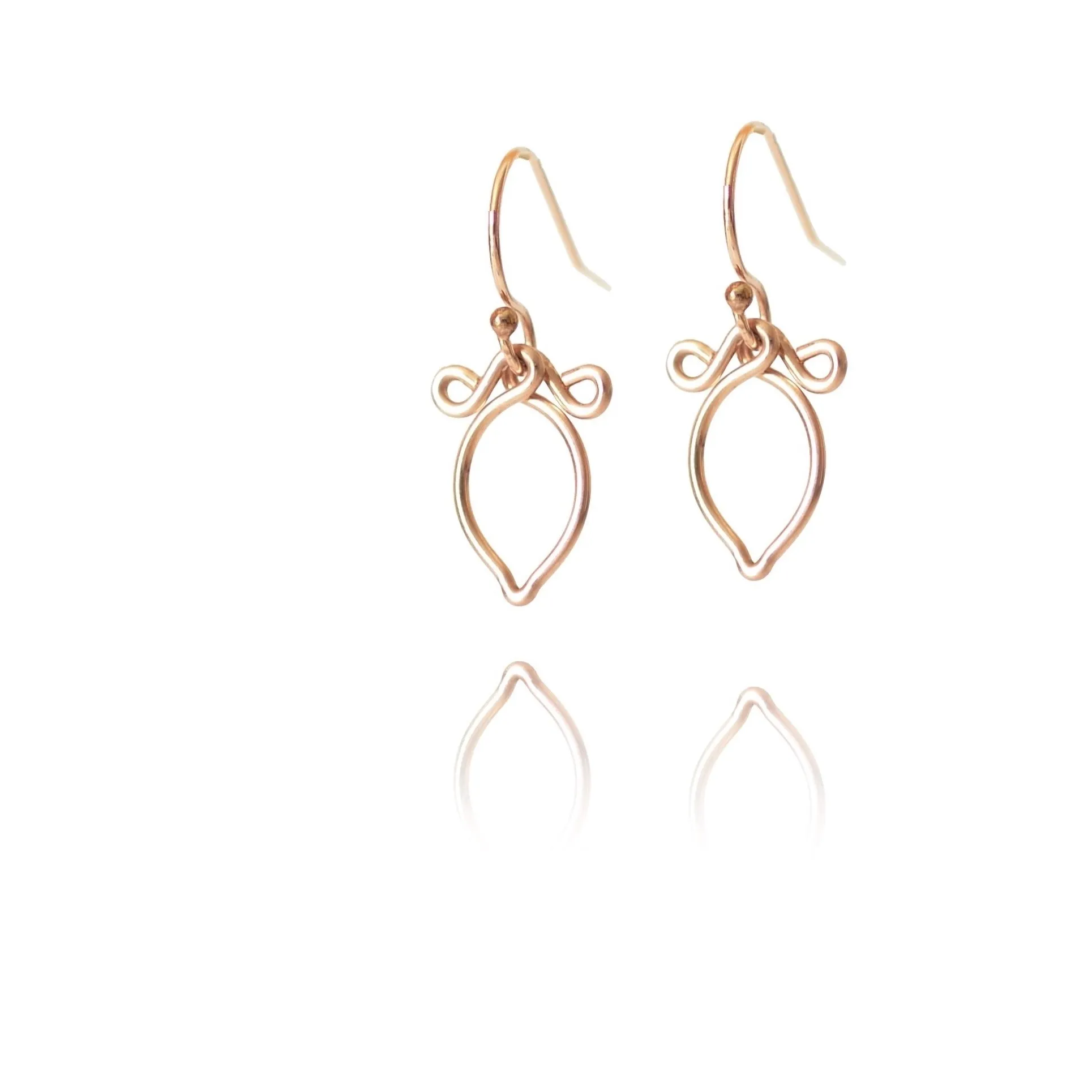 Andy - 14k Rose Gold Filled Earrings