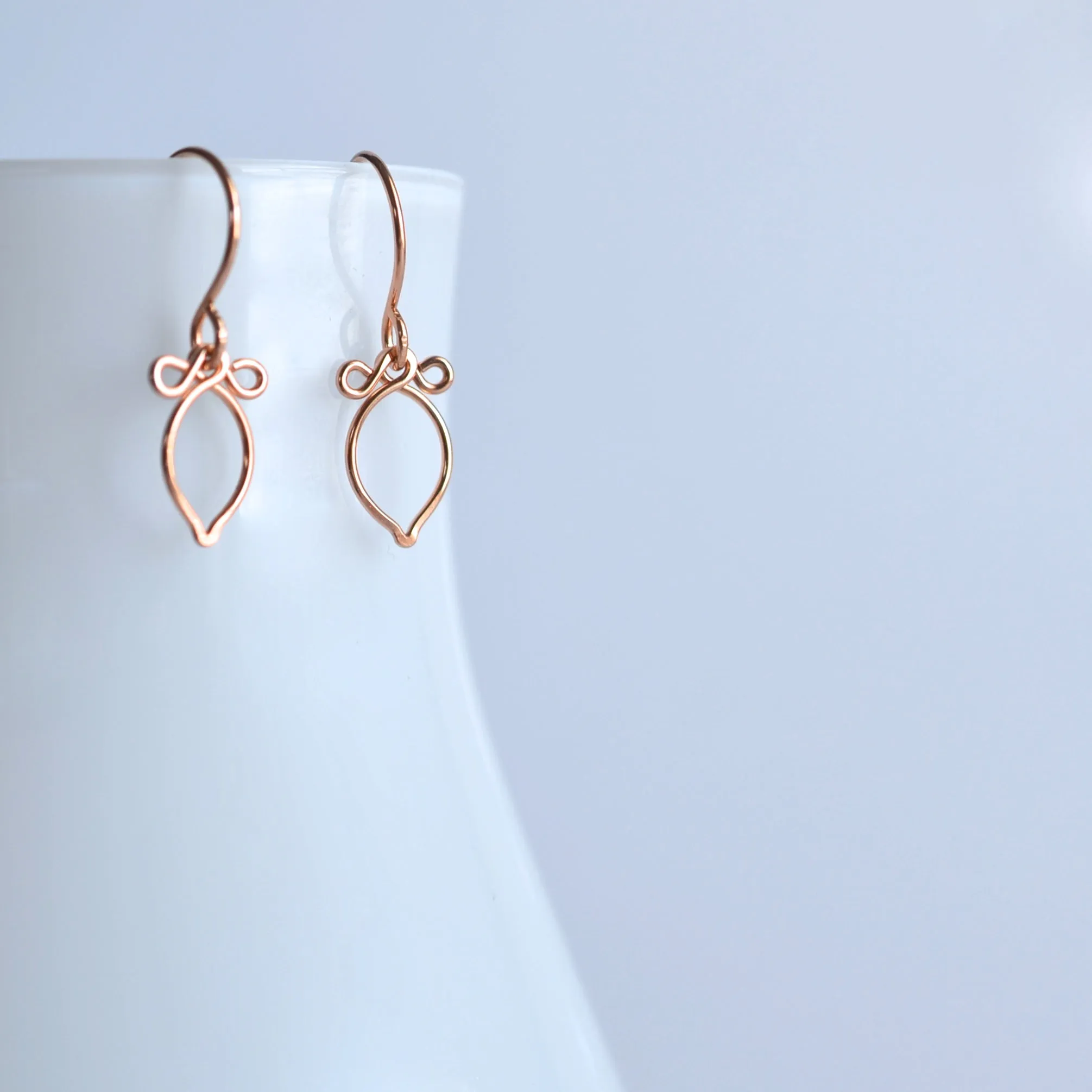 Andy - 14k Rose Gold Filled Earrings