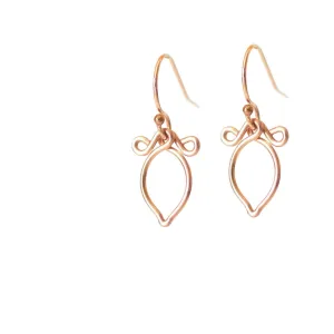 Andy - 14k Rose Gold Filled Earrings