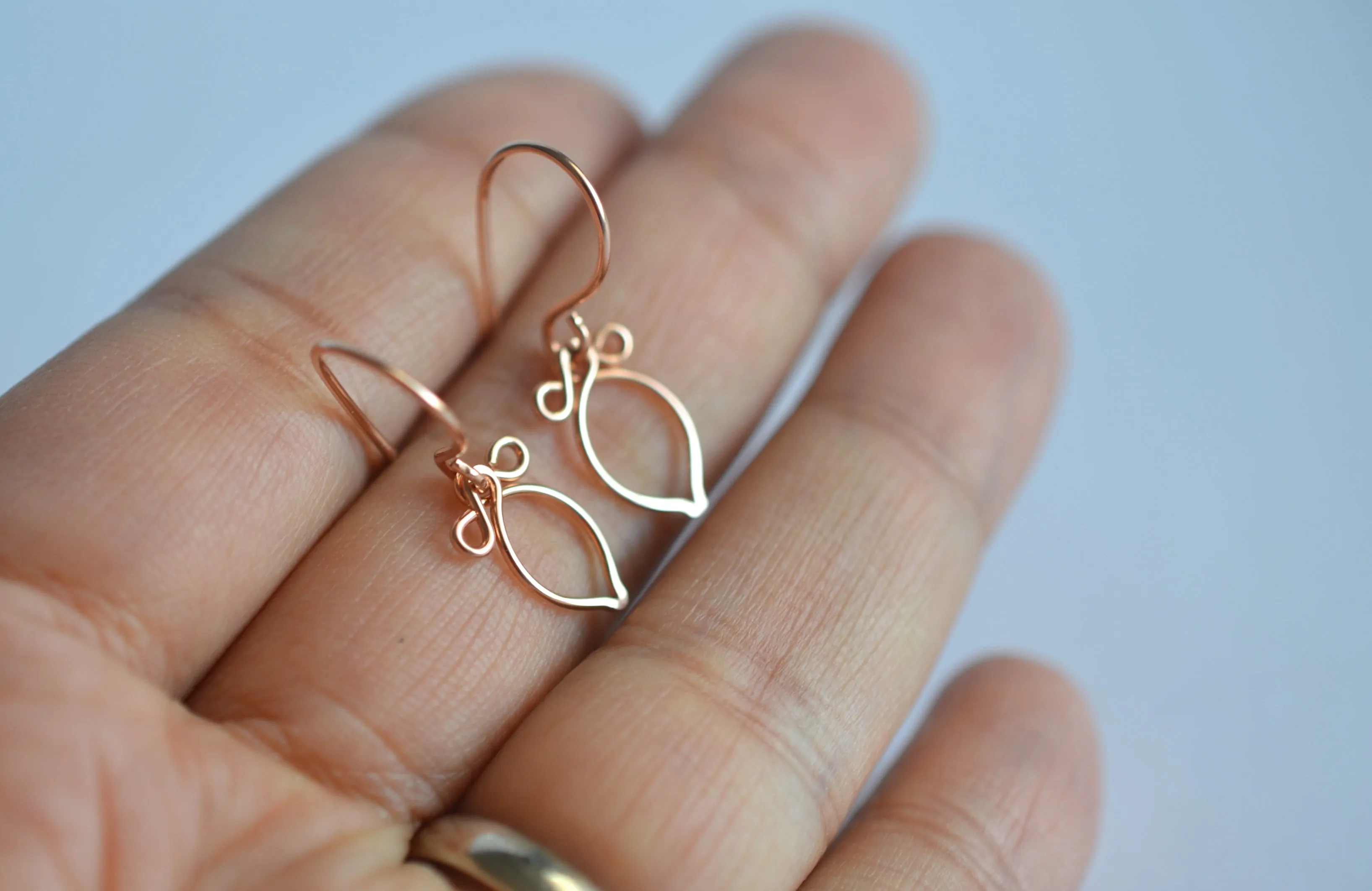 Andy - 14k Rose Gold Filled Earrings