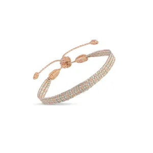 Ania n°2 Bracelet in Peach Sage