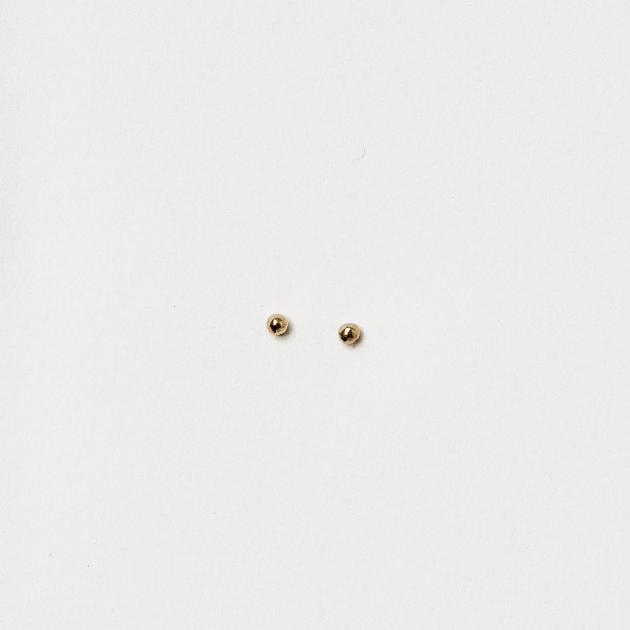 Baby Studs, 19K Gold