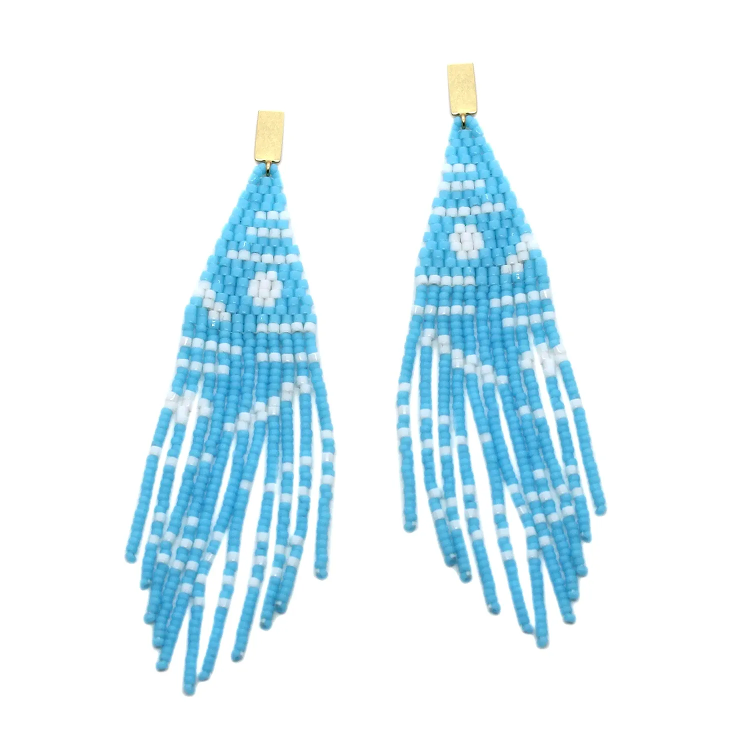 Batik Earring Turquoise