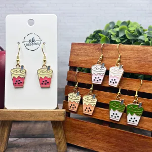 Boba Bubble Tea Food/Beverage Earrings