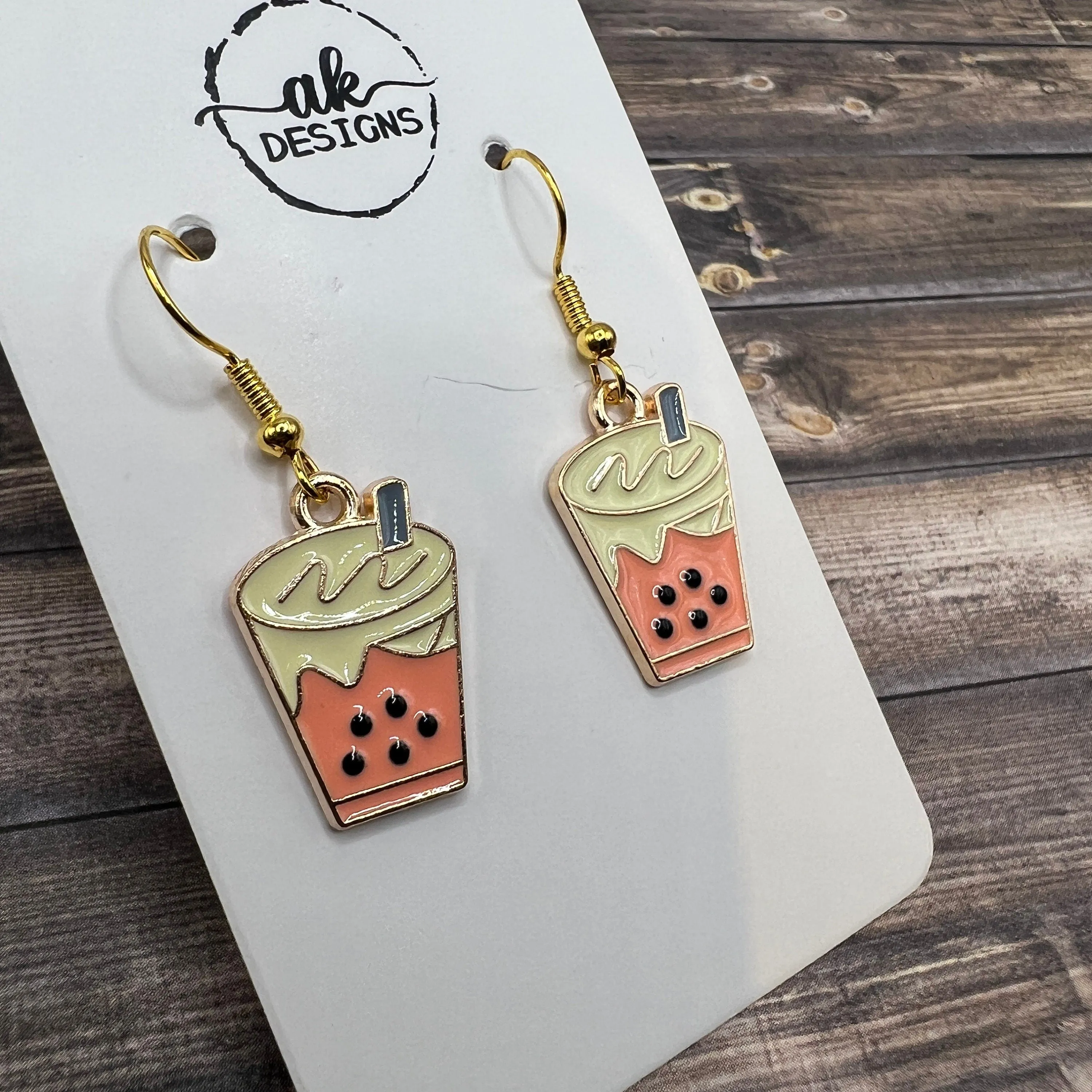 Boba Bubble Tea Food/Beverage Earrings