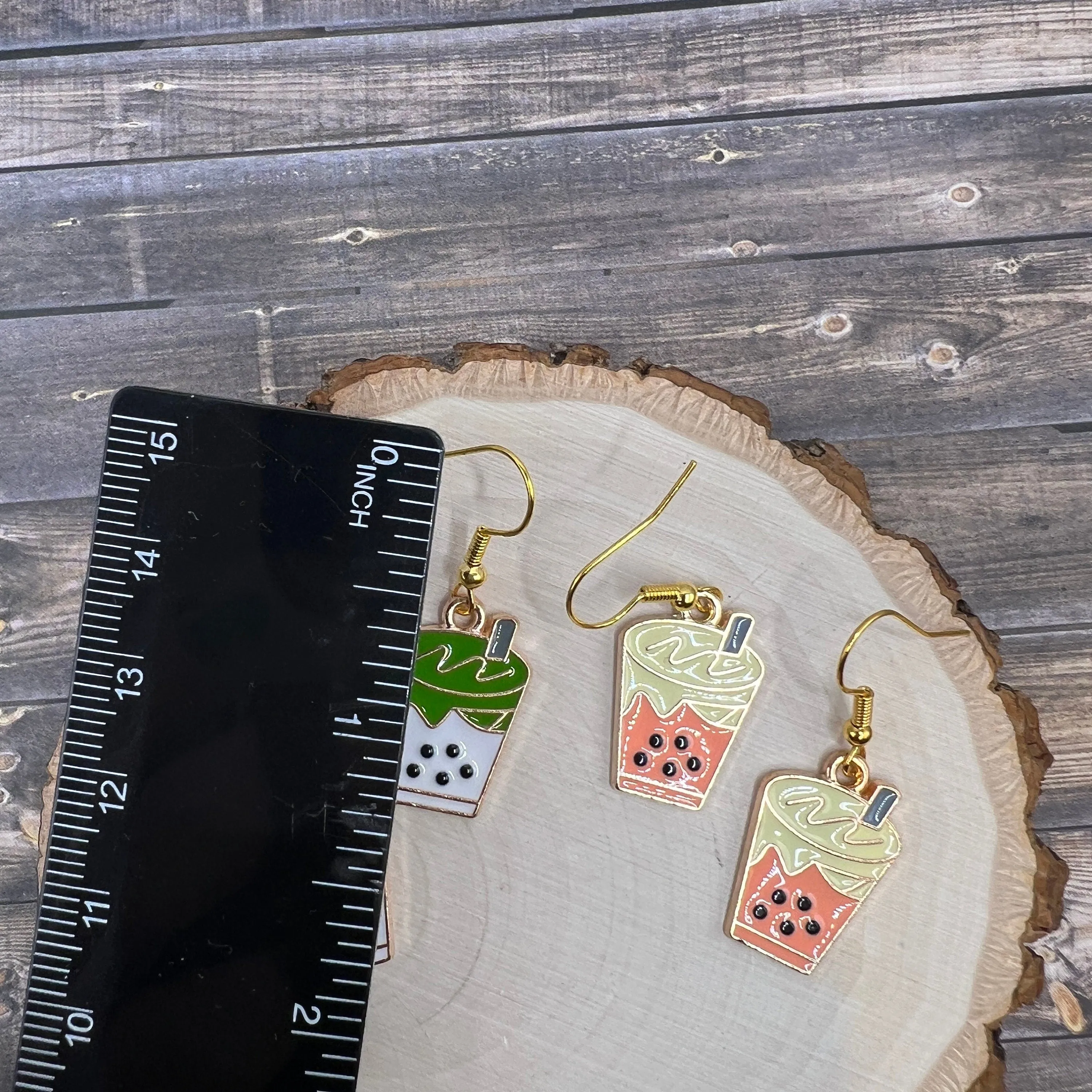 Boba Bubble Tea Food/Beverage Earrings