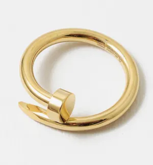 Cartier-Inspired Nail Ring