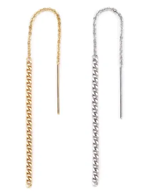 Chain Thread Through Earrings