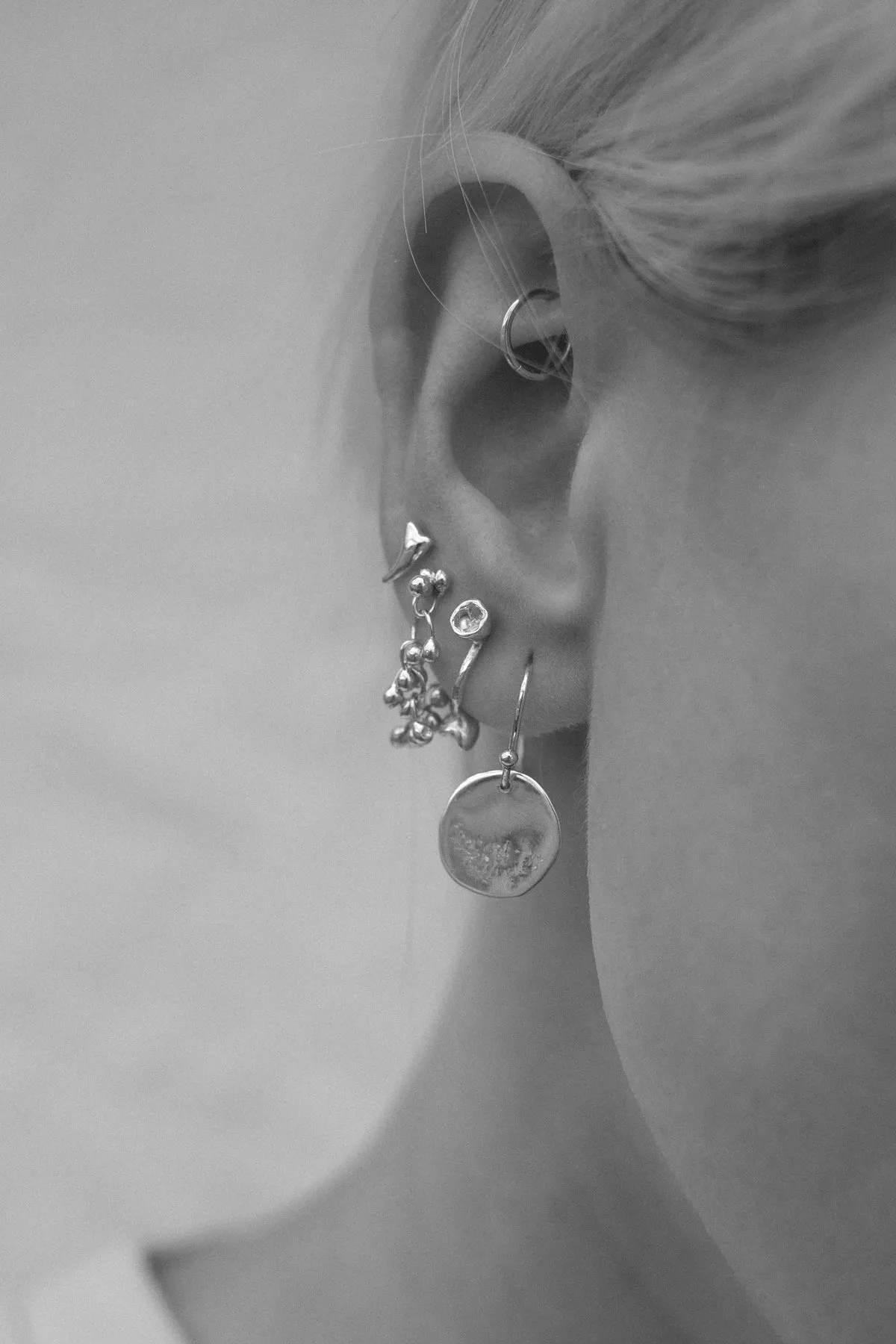 Cherrie Earrings | Silver