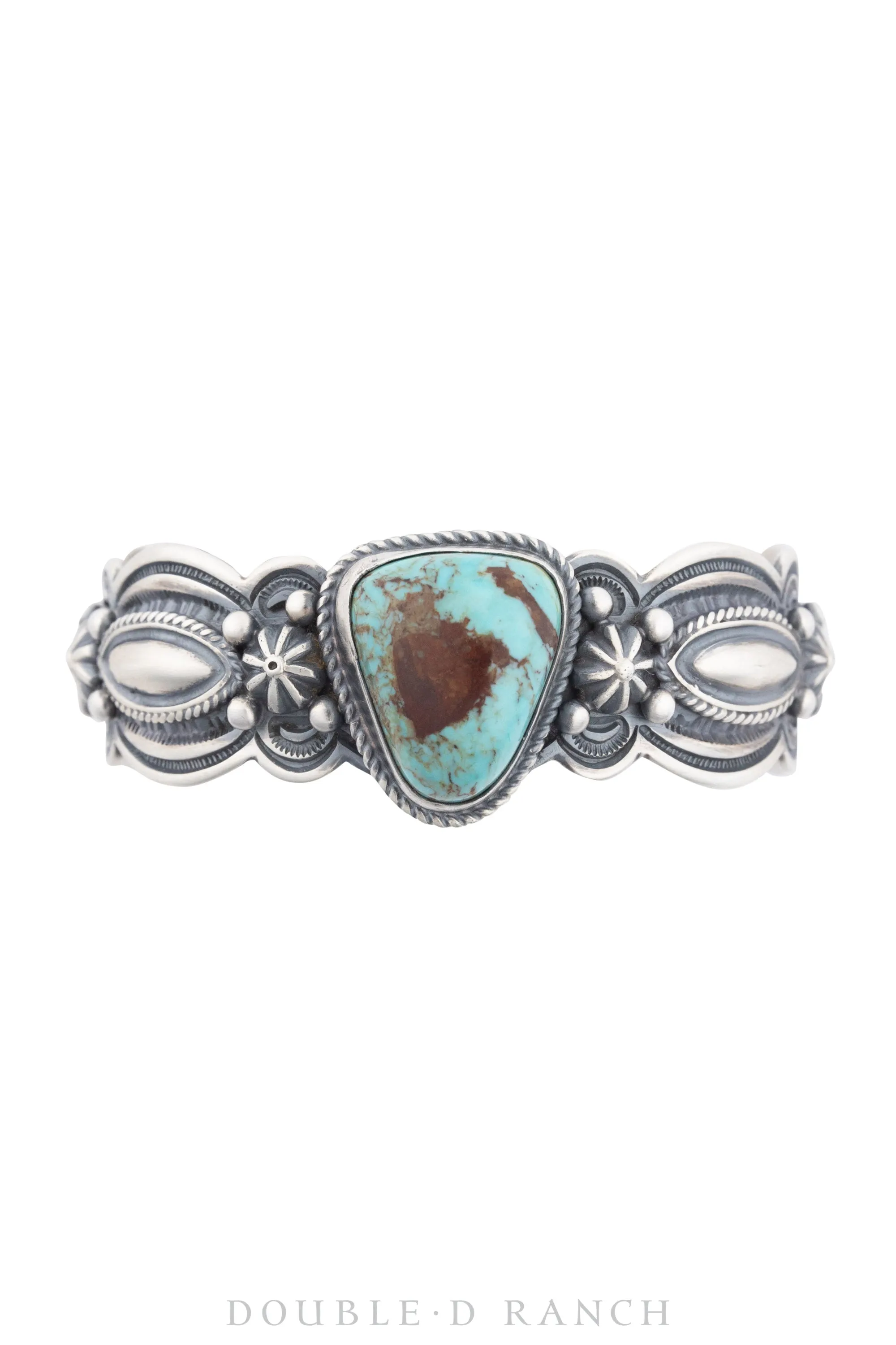 Cuff, Natural Stone, Turquoise, Hallmark, Contemporary, 3529