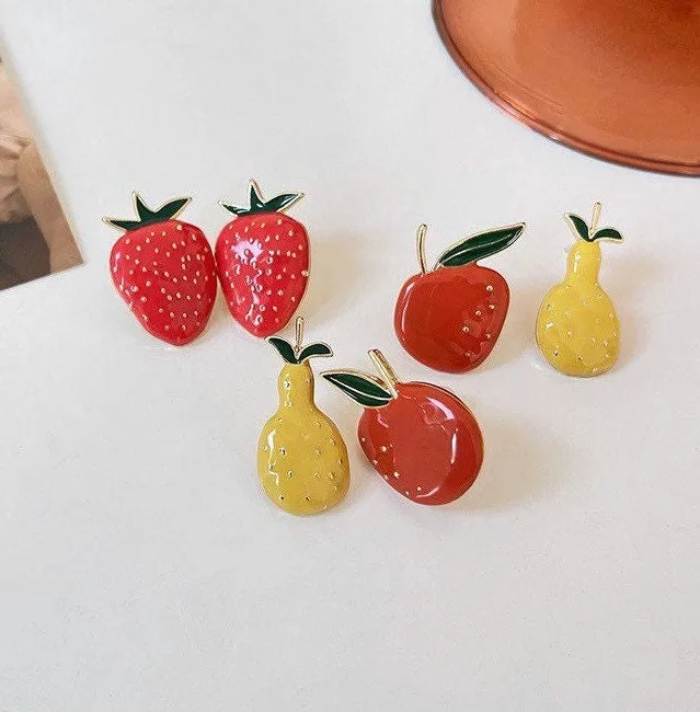 Cute Fruit Earrings