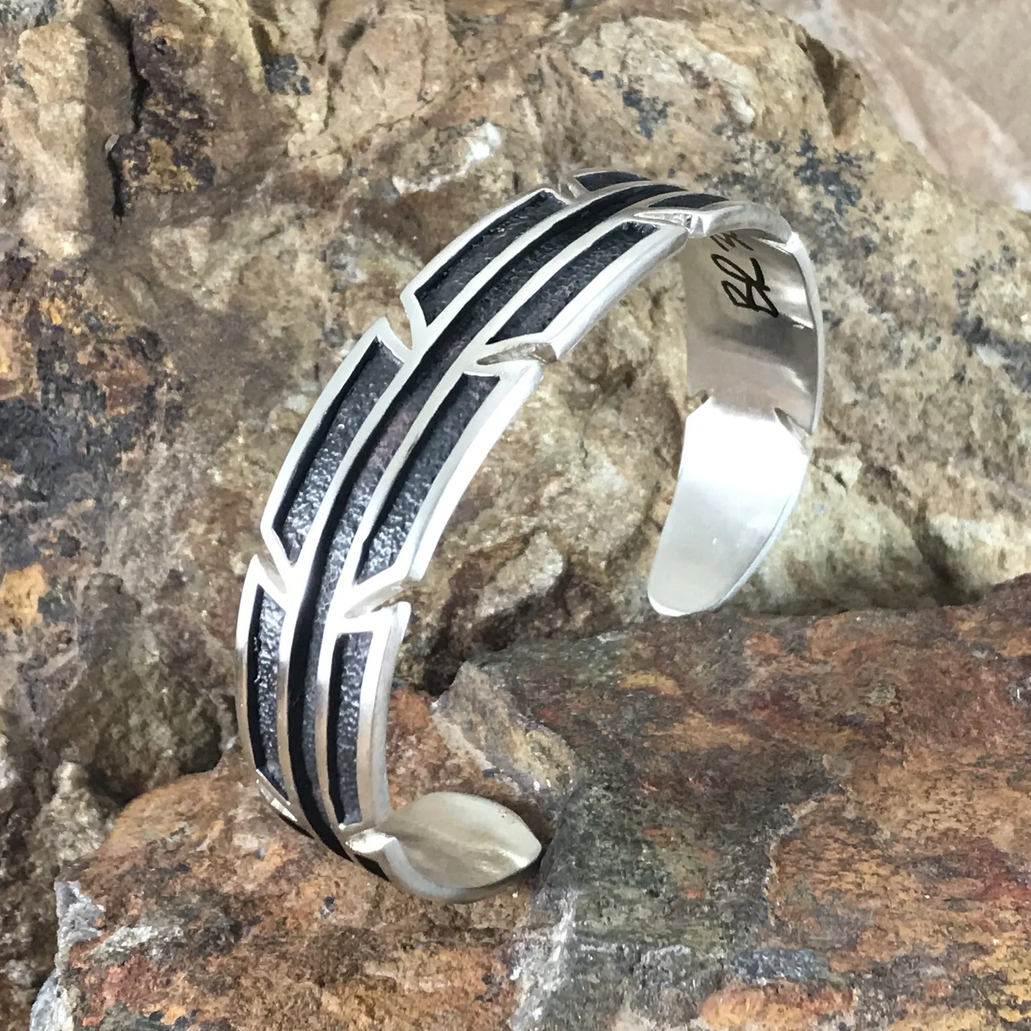 David Rosales Silver Country Sterling Silver Bracelet