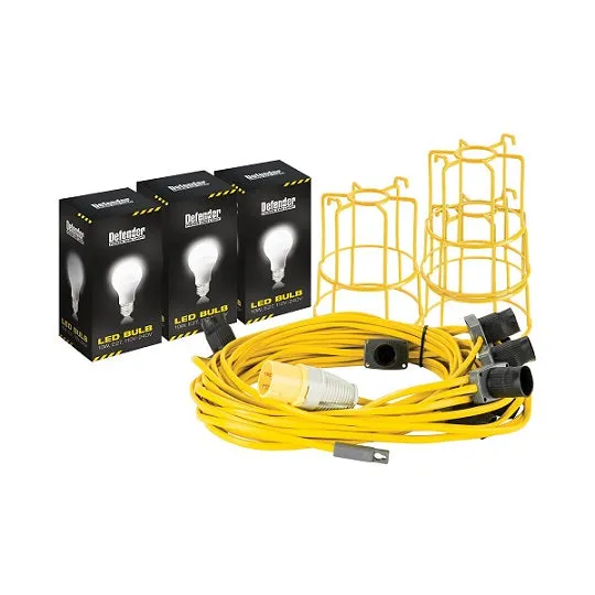 Defender 22M LED ES Festoon Kit 100W - 110V