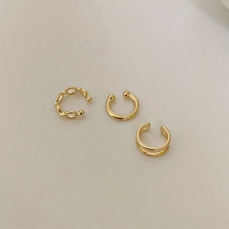 Delicate Zircon Cute Clip Earrings For Woman