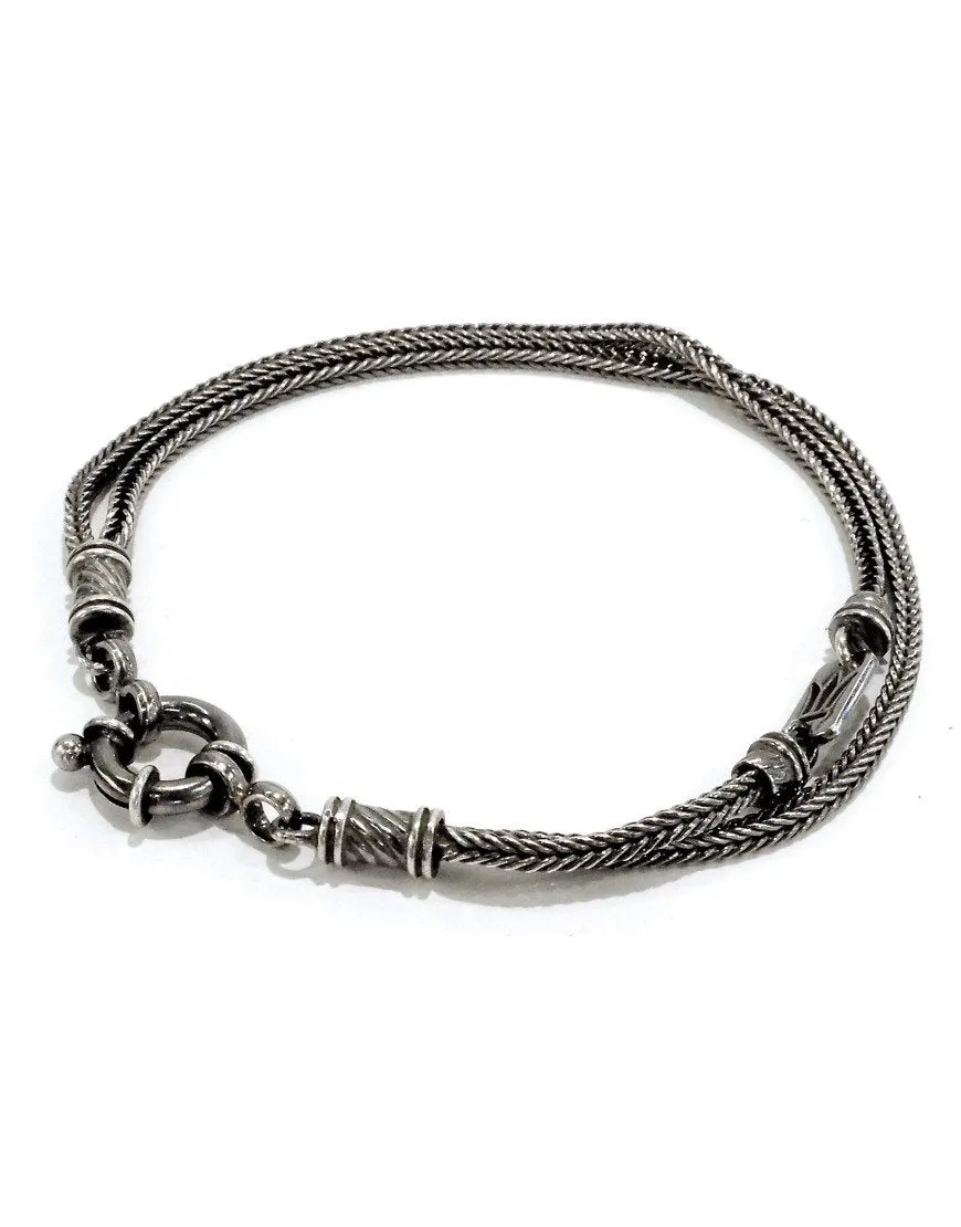 Eins Berlin Cordage Bracelet silver