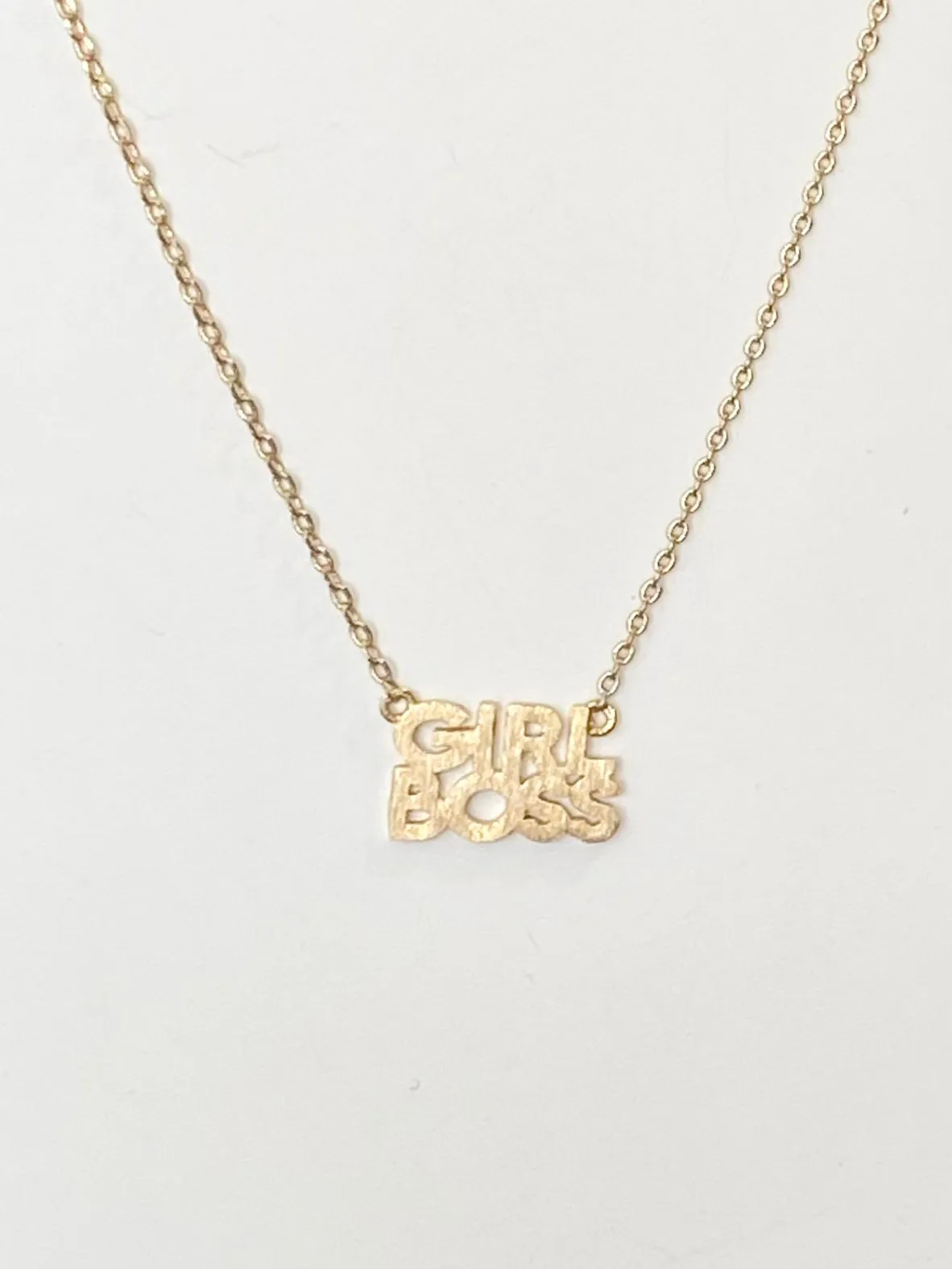 Girl Boss Necklace