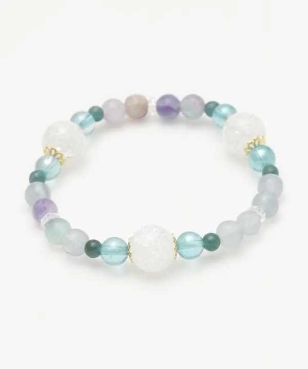 HIYORI - Rainbow Fluorite Bracelet