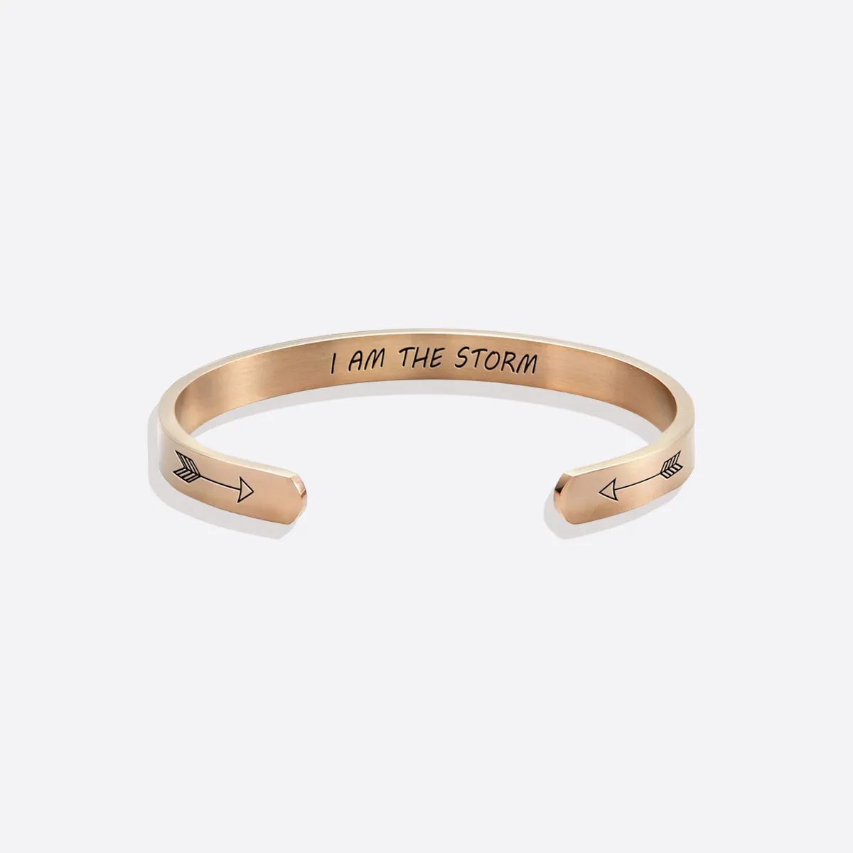 I Am The Storm Personalizable Cuff Bracelet