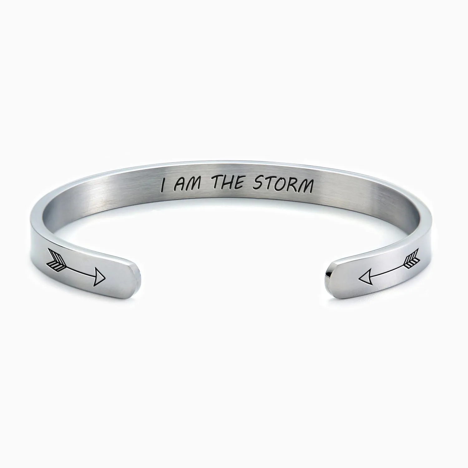 I Am The Storm Personalizable Cuff Bracelet