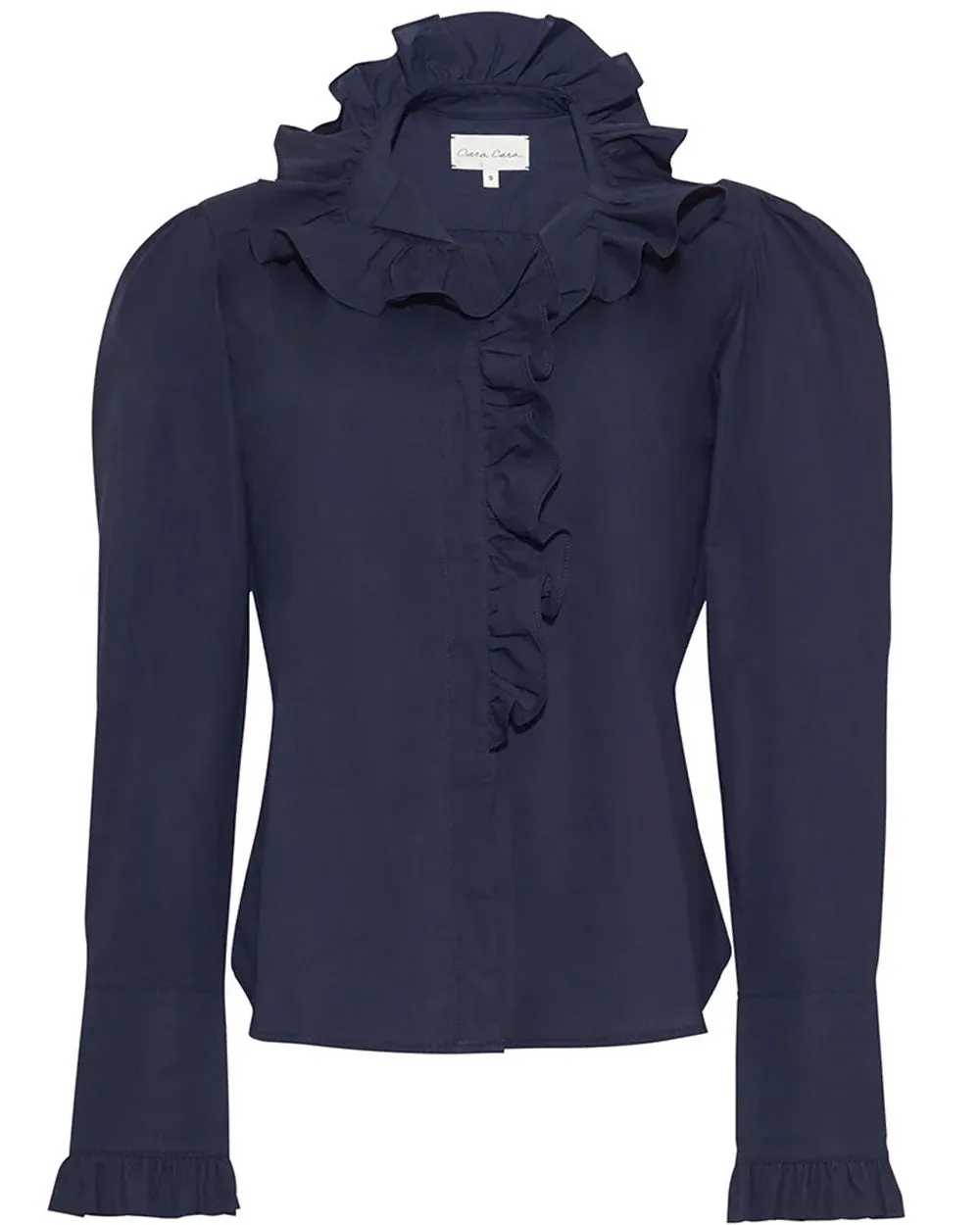 Navy Anne Blouse