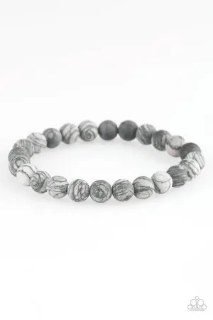 Paparazzi Bracelet ~ Oblivion - Silver