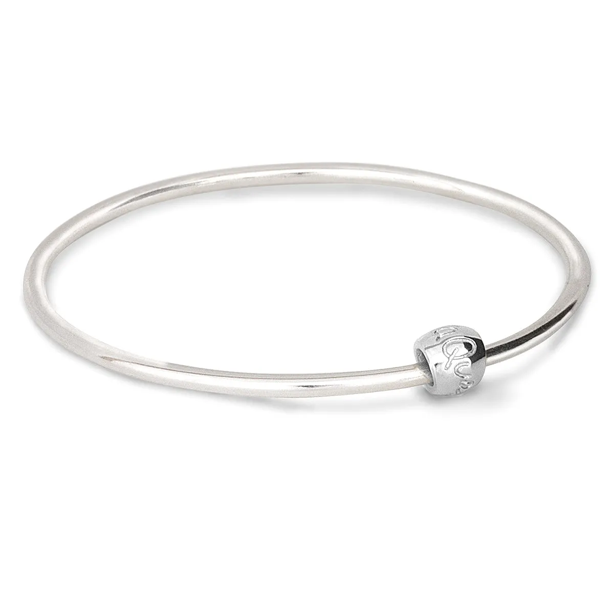 Que Sera Silver Bangle