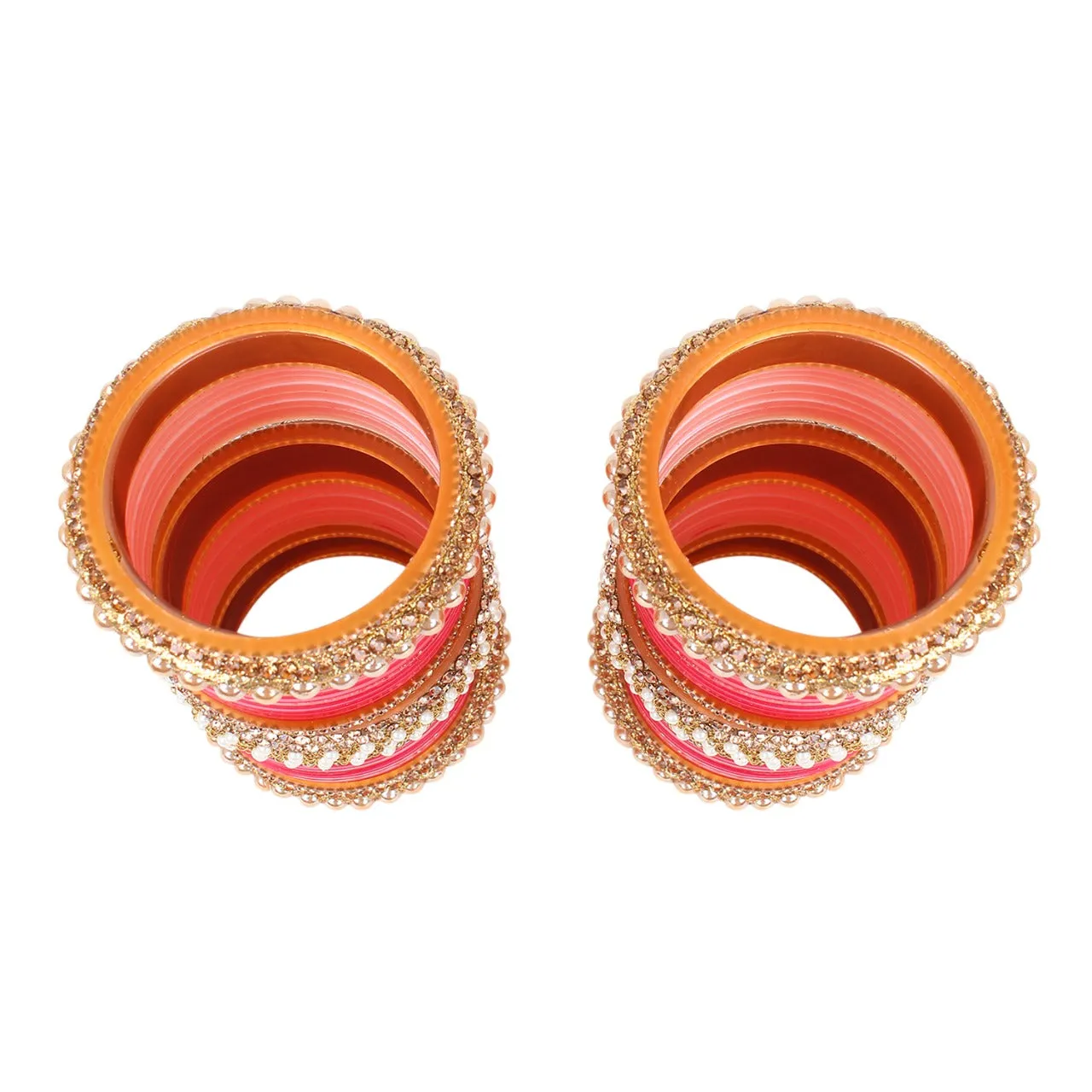 Red Designer Chooda Bridal Punjabi Chura Women Fashion Jewellery Dulhan Choora Set