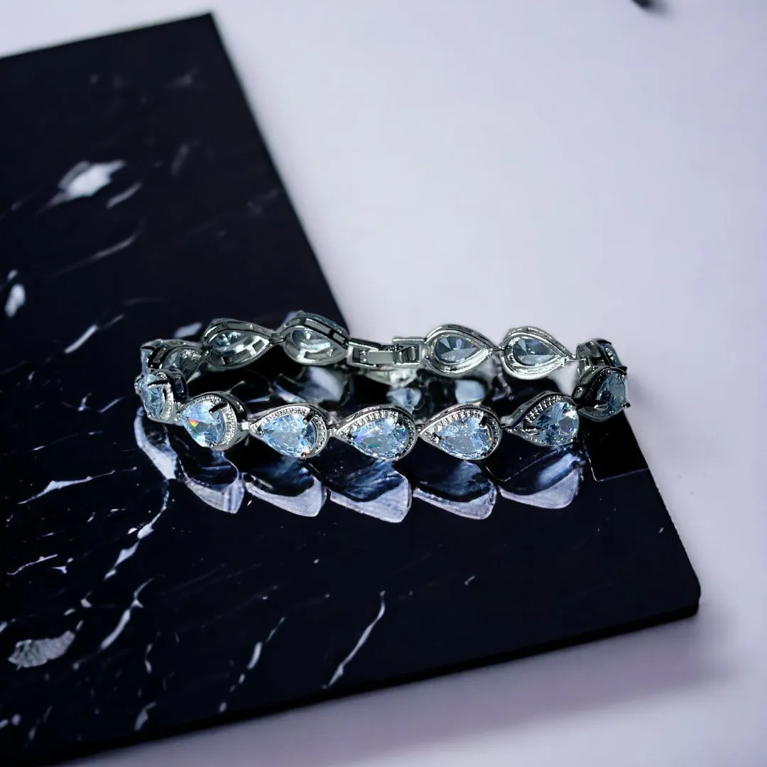 Silver Zircon Bracelet 61