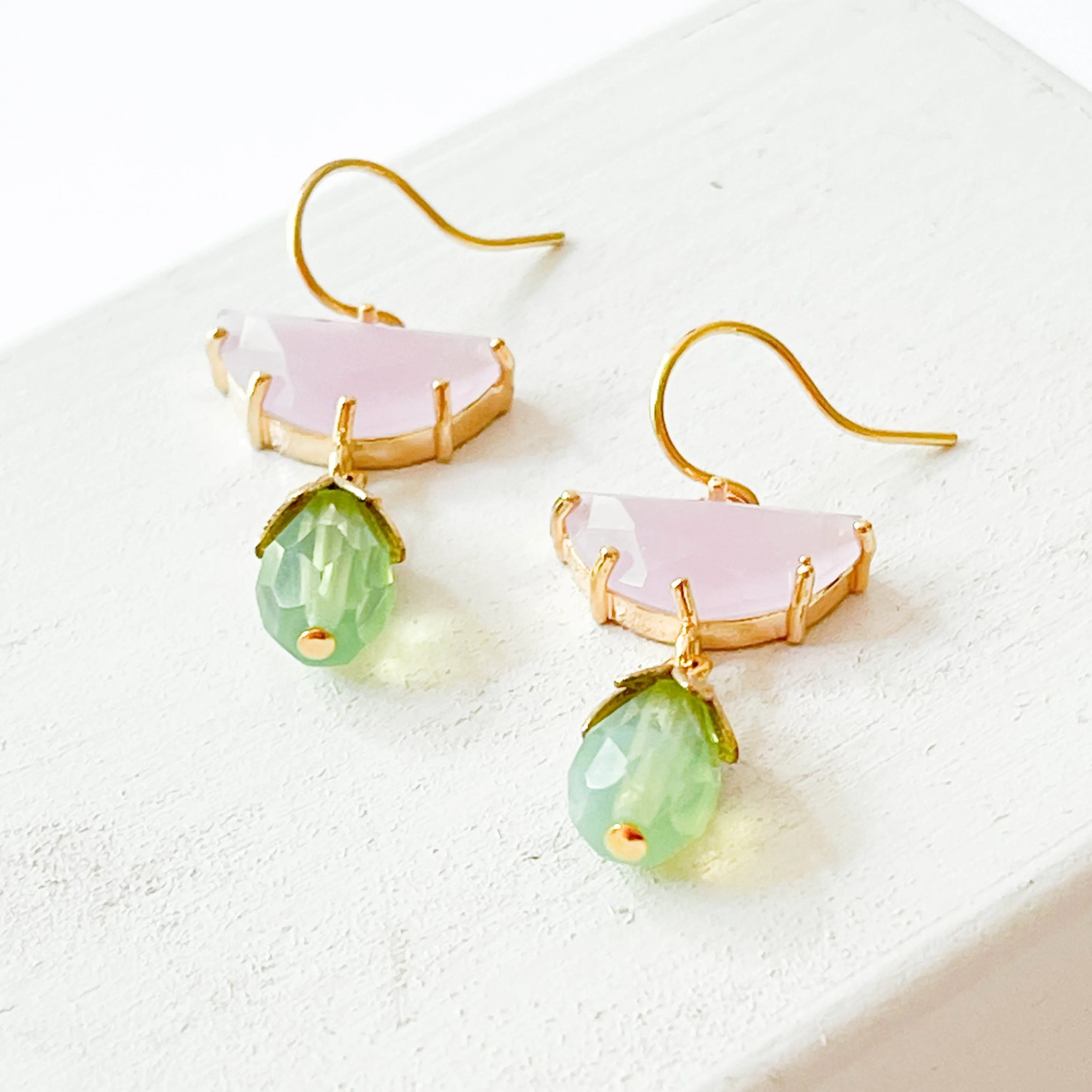 Small Half Moon Earrings - WS