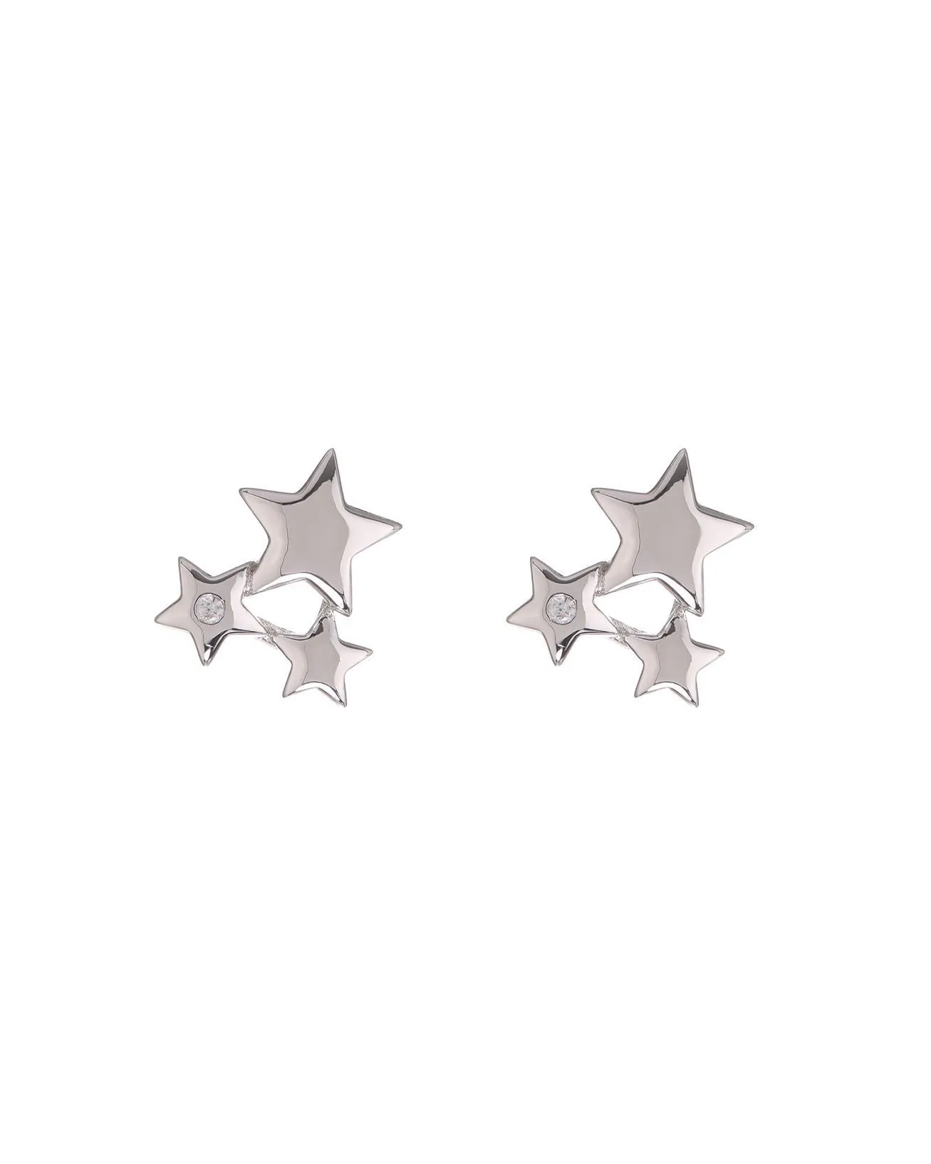 Stardust Studs - Silver