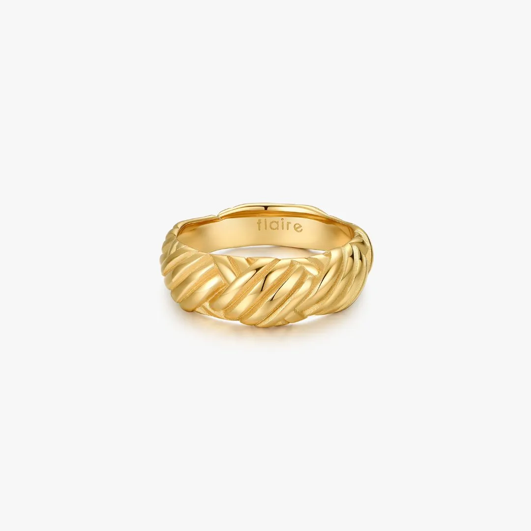 Textured Dome Ring (Greek Inspired Collection)