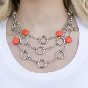 The Optimist Orange Necklace