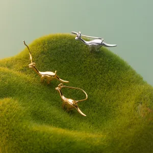 Unique Mini Dinosaur Earrings